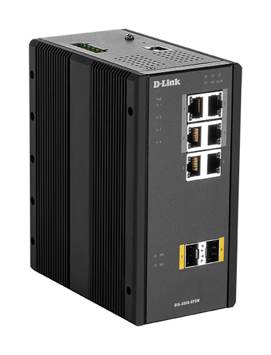 D-Link DIS‑300G‑8PSW L2 Managed Switch, 6x RJ-45, PoE D-Link DIS‑300G‑8PSW L2 Managed Switch, 6x RJ-45, PoE