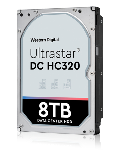 8 TB HDD Western Digital DC HC320, SATA 6 Gbit/s 8 TB HDD Western Digital DC HC320, SATA 6 Gbit/s