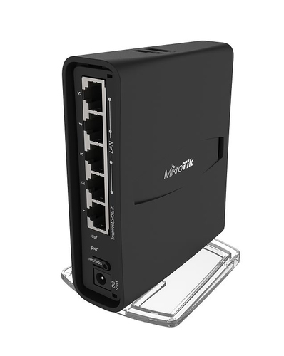 Mikrotik hAP ac&sup2;&comma; 300 Mbit&sol;s &lpar;2&period;4GHz&rpar;&comma; 867 Mbit&sol;s &lpar;5GHz&rpar;&comma; PoE&comma; schwarz&comma; Access Point