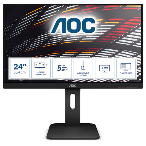 AOC P1 24P1 Computerbildschirm 60,5 cm (23.8) 1920 x 1080 Pixel Full HD LED Schwarz AOC P1 24P1 Computerbildschirm 60,5 cm (23.8) 1920 x 1080 Pixel Full HD LED Schwarz