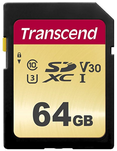 Transcend 64GB, UHS-I, SD Transcend 64GB, UHS-I, SD