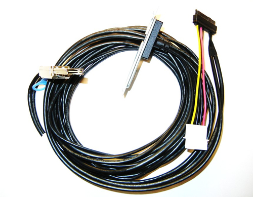 HPE StoreEver 4m Mini SAS &lpar;SFF-8088&rpar; LTO Drive Cable for 1U Rack Mount Kit