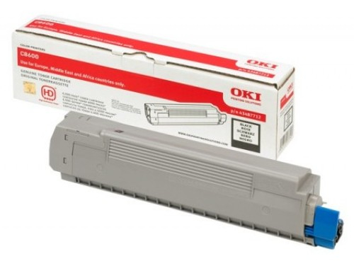 OKI 43487712&comma; original&comma; schwarz&comma; LED-Druck
