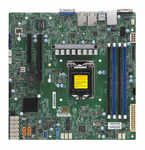 Supermicro MBD-X11SCH-F-O&comma; micro ATX LGA 1151 &lpar;H4&rpar; Mainboard&comma; 4x DDR4&comma; max&period; 32 GB