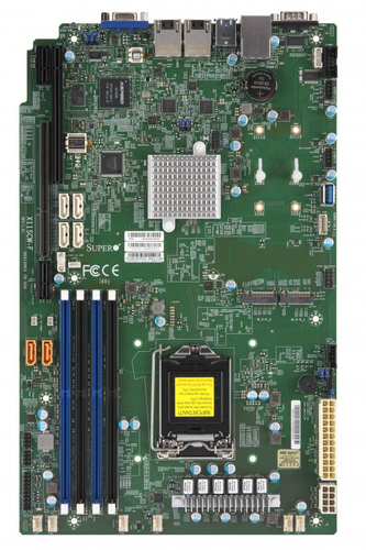Supermicro X11SCW-F&comma; WIO LGA 1151 &lpar;H4&rpar; Mainboard&comma; max&period; 128 GB
