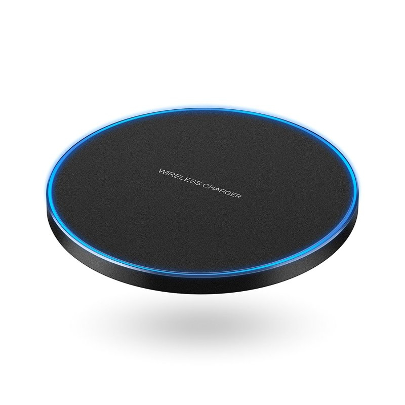 iconBIT W-STATION 91B Wireless Charging Pad Schwarz, Grau iconBIT W-STATION 91B Wireless Charging Pad Schwarz, Grau