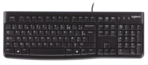 Logitech K120 schwarz Tastatur, Layout: Holländisch Logitech K120 schwarz Tastatur, Layout: Holländisch