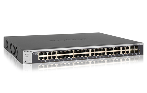 NETGEAR XS748T L2&plus;&sol;L3 Managed Switch&comma; 44x RJ-45&comma; Backplane&colon; 960 Gbit&sol;s