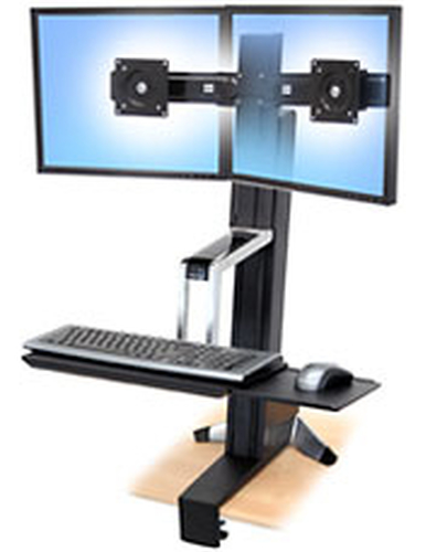 Ergotron 33-341-200 Computertisch Schwarz Ergotron 33-341-200 Computertisch Schwarz