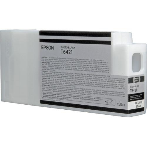 Epson T6421 Photo Black Ink Cartridge &lpar;150ml&rpar;&comma; original&comma; schwarz&comma; Tinte