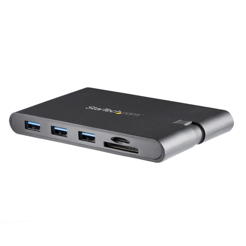 StarTech.com DKT30CHVSCPD, USB 3.2 Gen 1 (3.1 Gen 1) Type-C, schwarz, Kunststoff Gehäuse StarTech.com DKT30CHVSCPD, USB 3.2 Gen 1 (3.1 Gen 1) Type-C, schwarz, Kunststoff Gehäuse