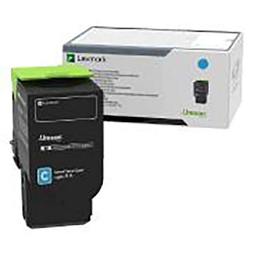 Lexmark 78C0X20, original, cyan, Toner Lexmark 78C0X20, original, cyan, Toner
