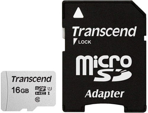 Transcend microSDHC 300S 16GB Transcend microSDHC 300S 16GB