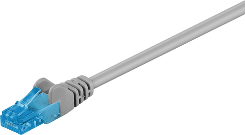 0,5m Patchkabel Cat6a, U/UTP, grau, Kupfer, Goobay 0,5m Patchkabel Cat6a, U/UTP, grau, Kupfer, Goobay