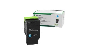 Lexmark 78C2XC0&comma; original&comma; cyan&comma; Toner