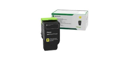 Lexmark 78C2UY0, original, gelb, Toner Lexmark 78C2UY0, original, gelb, Toner