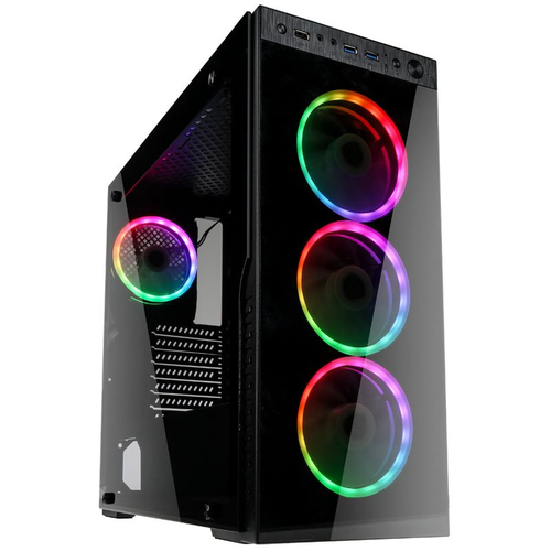 Kolink Horizon Cubierta para PC Midi Tower Schwarz Kolink Horizon Cubierta para PC Midi Tower Schwarz