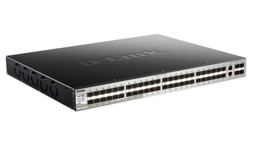 D-Link DGS-3130-54S L3 Managed Switch, Backplane: 216 Gbit/s D-Link DGS-3130-54S L3 Managed Switch, Backplane: 216 Gbit/s