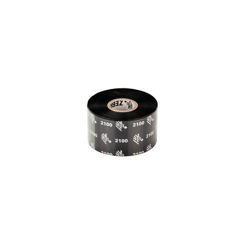 Zebra 2100 Wax Thermoband 450 m Schwarz Zebra 2100 Wax Thermoband 450 m Schwarz