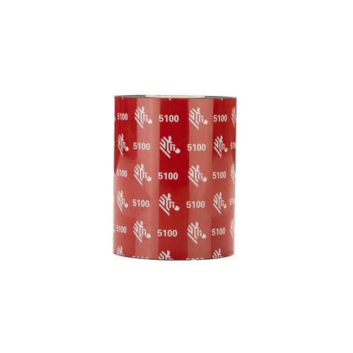 Zebra 5100 Resin Thermoband 450 m Schwarz
