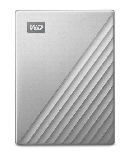 Western Digital My Passport Ultra Externe Festplatte 1 TB USB Typ-C Schwarz, Silber
