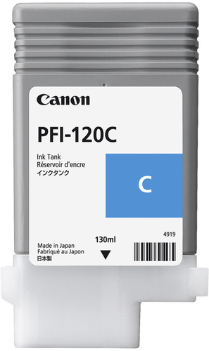 Canon PFI-120C, original, cyan, Tinte Canon PFI-120C, original, cyan, Tinte