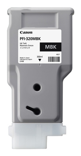 Canon PFI-320MBK, original, mattschwarz, Tinte Canon PFI-320MBK, original, mattschwarz, Tinte