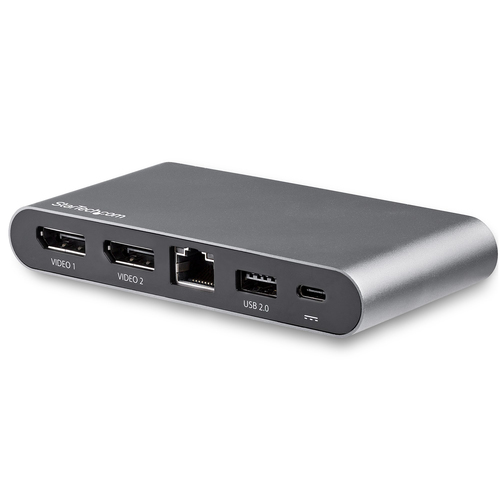 StarTech&period;com DK30C2DAGPD&comma; USB 3&period;2 Gen 1 &lpar;3&period;1 Gen 1&rpar; Type-C&comma; schwarz&comma; USB Power Delivery&comma; Kunststoff Geh&auml;use