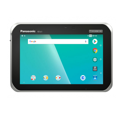 Panasonic FZ-L1&comma; Android 7 Zoll Tablet&comma; Snapdragon MSM8909&comma; 2 GB&comma; 16 GB&comma; schwarz&comma; silber