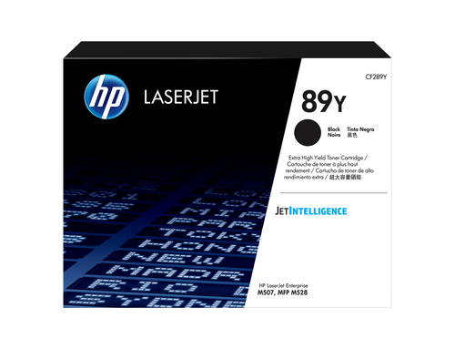 HP 89Y Extra High Yield Black Original LaserJet Toner Cartridge, original, schwarz, Toner HP 89Y Extra High Yield Black Original LaserJet Toner Cartridge, original, schwarz, Toner