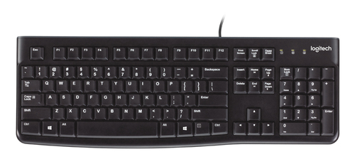 Logitech K120 schwarz Tastatur, Layout: UK Englisch Logitech K120 schwarz Tastatur, Layout: UK Englisch