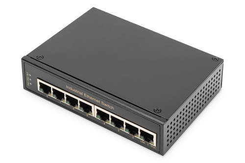 Digitus DN-651108 Unmanaged Switch&comma; 8x RJ-45&comma; Backplane&colon; 16 Gbit&sol;s