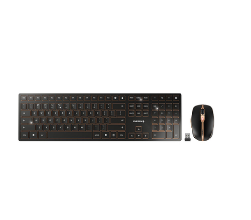 CHERRY DW 9000 SLIM schwarz Tastatur, Layout: US Englisch CHERRY DW 9000 SLIM schwarz Tastatur, Layout: US Englisch
