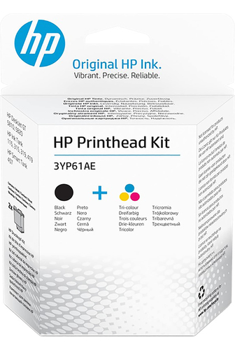 HP 3YP61AE Black/Tri-color GT Printhead Kit, schwarz, cyan, magenta, gelb, Tinte HP 3YP61AE Black/Tri-color GT Printhead Kit, schwarz, cyan, magenta, gelb, Tinte