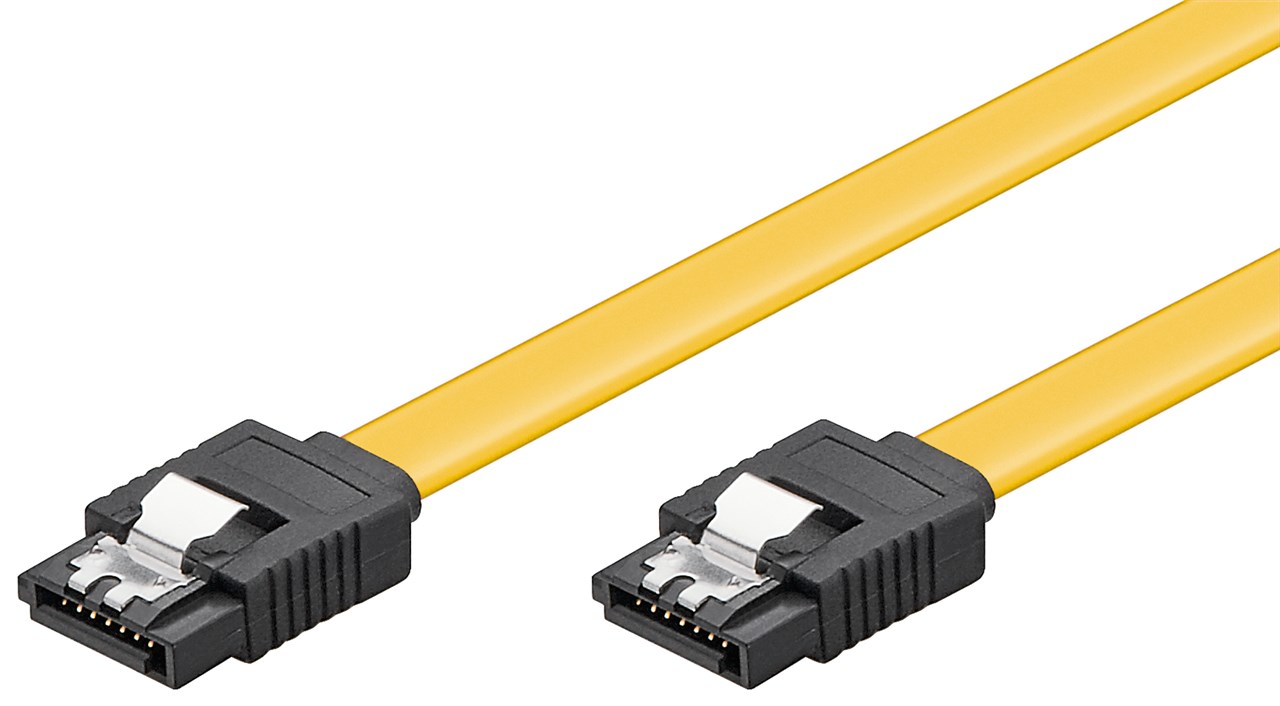 1m SATA III, 6Gb/s-Kabel gelb S-ATA L-Type > L-Type goobay 1m SATA III, 6Gb/s-Kabel gelb S-ATA L-Type > L-Type goobay