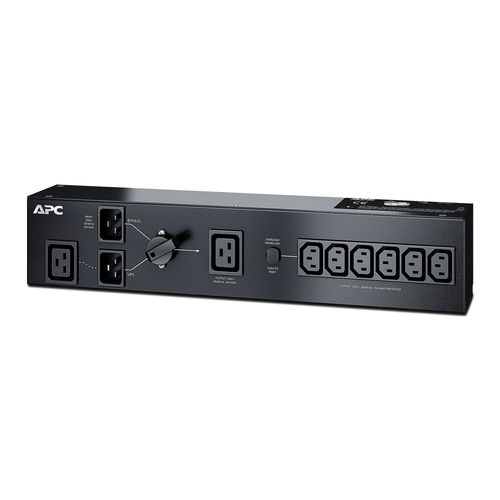 APC Service Bypass PDU&comma; 230 V&comma; 16 A mit &lpar;6&rpar; IEC C13 und &lpar;1&rpar; C19