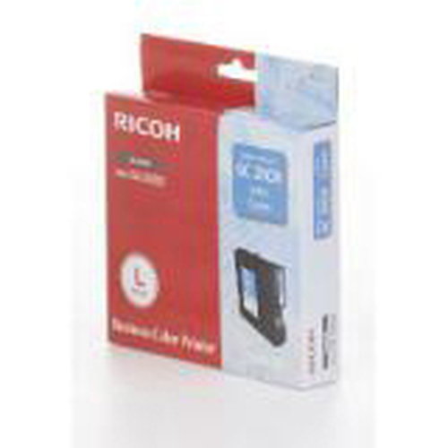 Ricoh High Yield Print Cartridge Cyan 2&period;3k&comma; original&comma; cyan