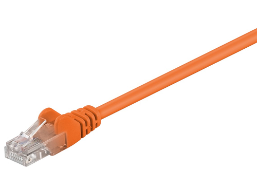 0,25m Patchkabel Cat5e, U/FTP, orange, Kupferverkleidetes Aluminium (CCA), Goobay 0,25m Patchkabel Cat5e, U/FTP, orange, Kupferverkleidetes Aluminium (CCA), Goobay