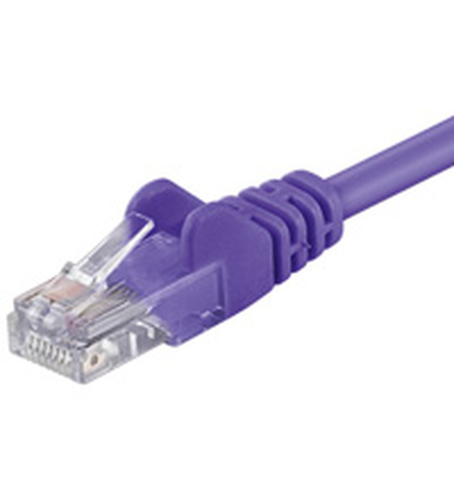 5m Patchkabel Cat6&comma; violett&comma; Goobay