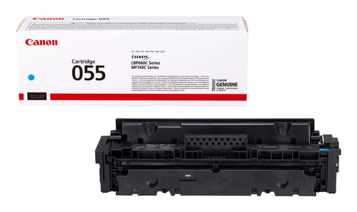 Canon 055, original, cyan, Toner Canon 055, original, cyan, Toner