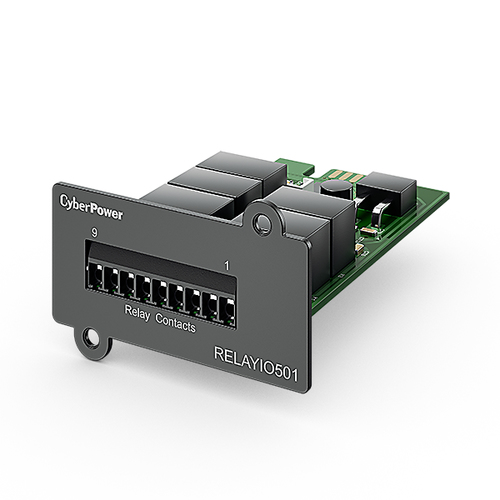 CyberPower RELAYIO501 Relay Control Card Potentialfreie Relaiskontakte&comma; Anschluss Terminal&comma; f&uuml;r Expansion Port