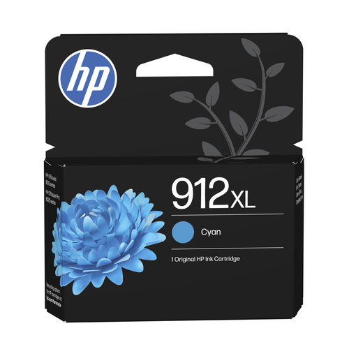 HP 912XL High Yield Cyan Original Ink Cartridge, original, cyan HP 912XL High Yield Cyan Original Ink Cartridge, original, cyan