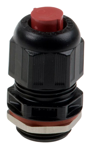 Axis 01843-001 Kabelverschraubung Schwarz&comma; Rot