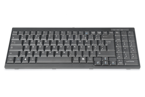 Digitus DS-72000FR schwarz Tastatur, Layout: Französisch Digitus DS-72000FR schwarz Tastatur, Layout: Französisch