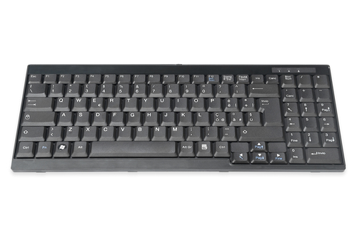 Digitus DS-72000IT schwarz Tastatur, Layout: Italienisch Digitus DS-72000IT schwarz Tastatur, Layout: Italienisch