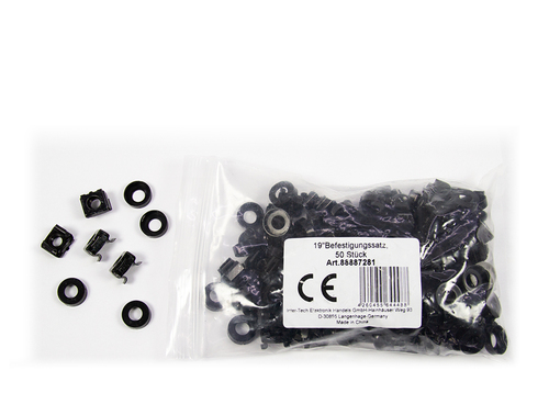 Inter-Tech 88887281 Montage-Kit Schwarz Inter-Tech 88887281 Montage-Kit Schwarz