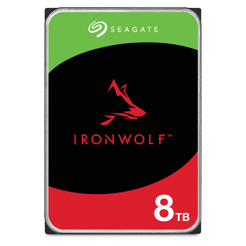 Seagate IronWolf ST8000VN004 Interne Festplatte 8 TB 7200 RPM 256 MB 3.5 Serial ATA III