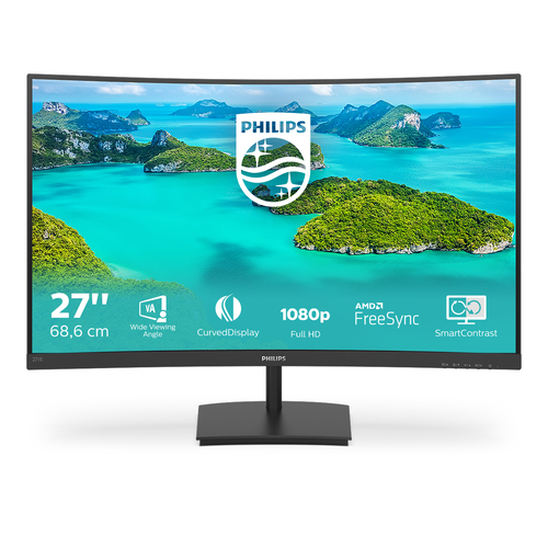27 Zoll Philips 271E1SCA&sol;00&comma; 68&comma;6cm TFT&comma; 75 Hz&comma; Full HD&comma; 4ms&comma; 1x HDMI