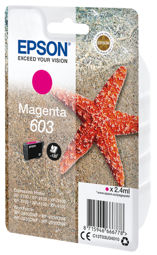 Epson C13T03U34020, original, magenta Epson C13T03U34020, original, magenta