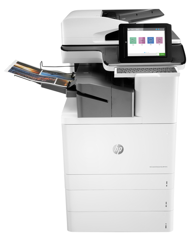 HP Color LaserJet Enterprise Flow MFP M776zs&comma; Laser&comma; bis A3&comma; 1200 x 1200 DPI&comma; 46 Seiten pro Minute&comma; WLAN&comma; schwarz&comma; wei&szlig;